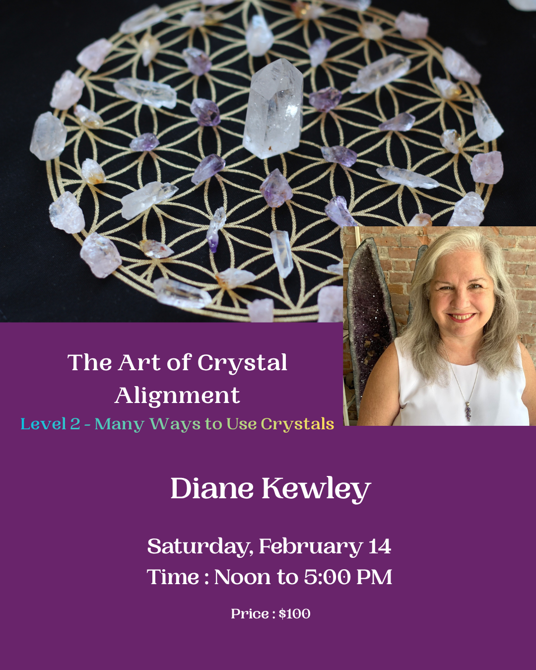 Many Ways to Use Crystals - Level 2 of Crystal Alignment